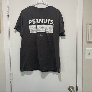 Peanuts Black Graphic T-Shirt